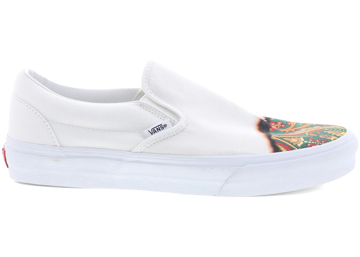 Vans Classic Slip-On Big Reveal White Paisley