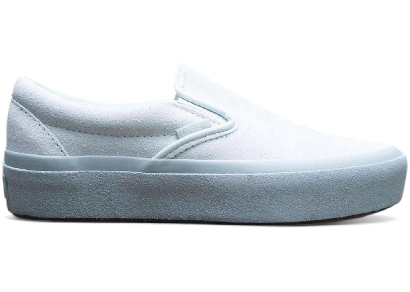 Vans Classic Slip-On Blue Flower Metal Suede (Women's)