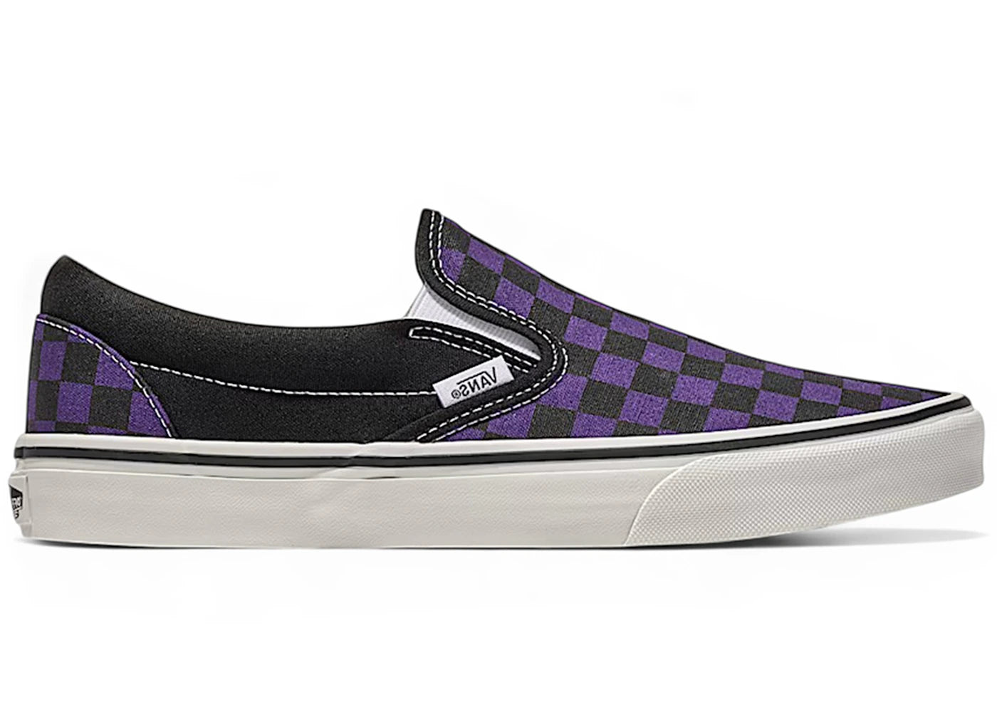 Vans Classic Slip-On Checkerboard Black Gothic Grape