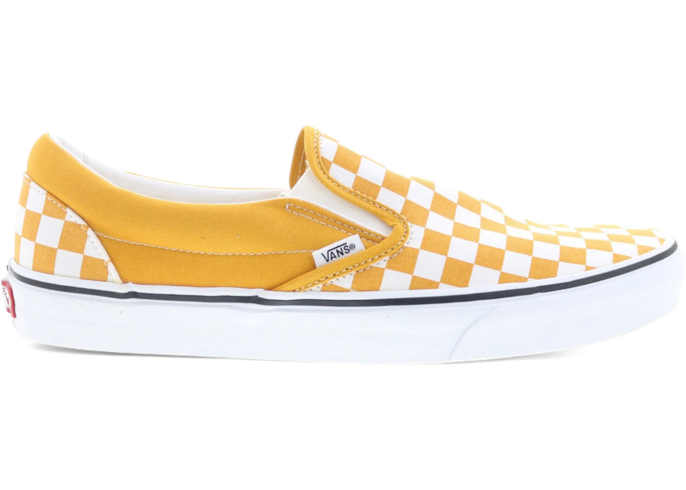 Vans Classic Slip-On Color Theory Checkerboard Yellow White