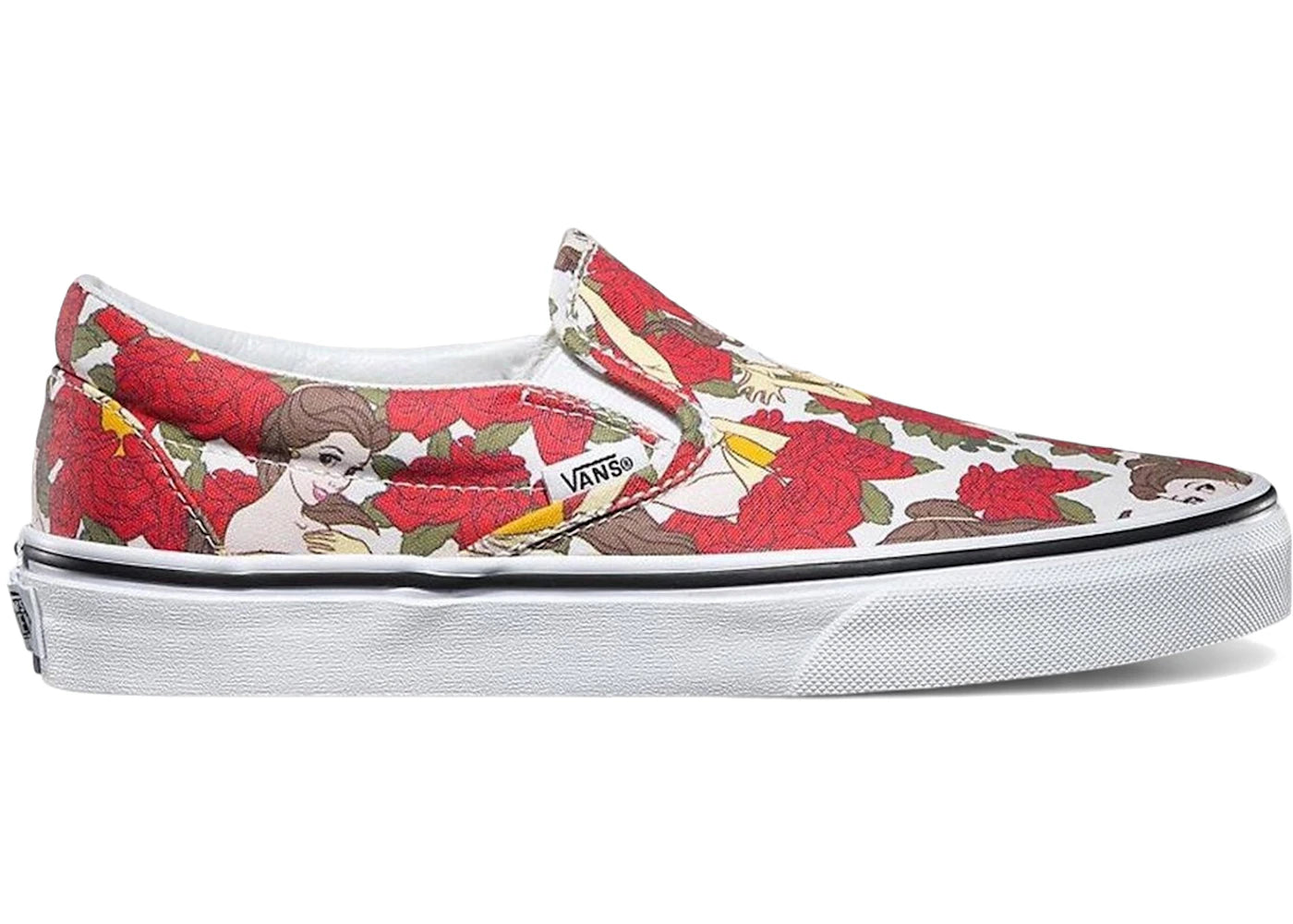 Vans Classic Slip-On Disney Beauty and the Beast Belle