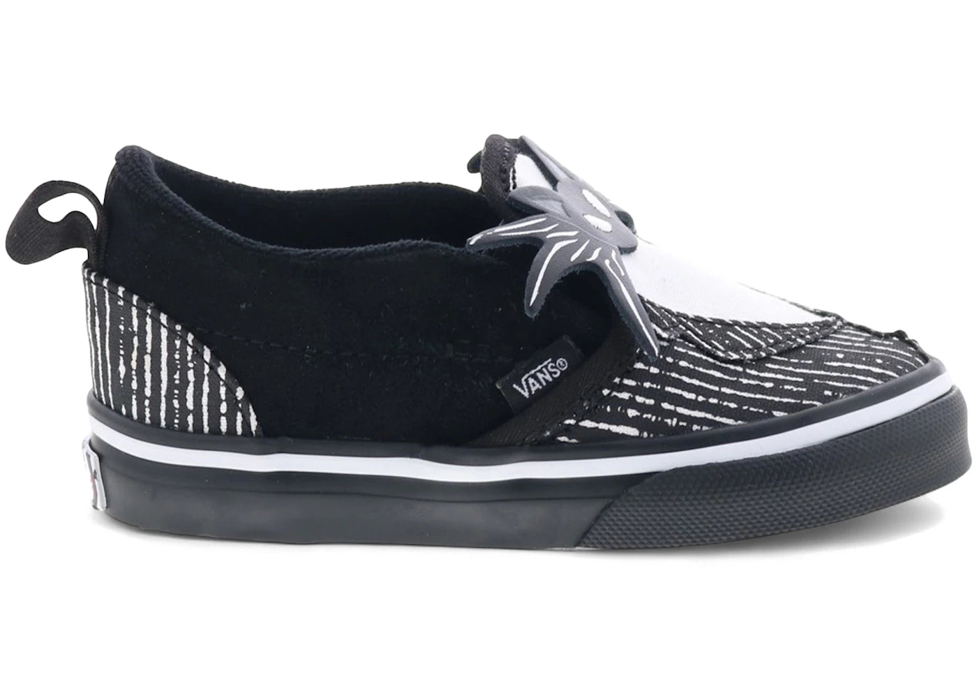 Vans Classic Slip-On The Nightmare Before Christmas Jack Skellington Bowtie (TD)