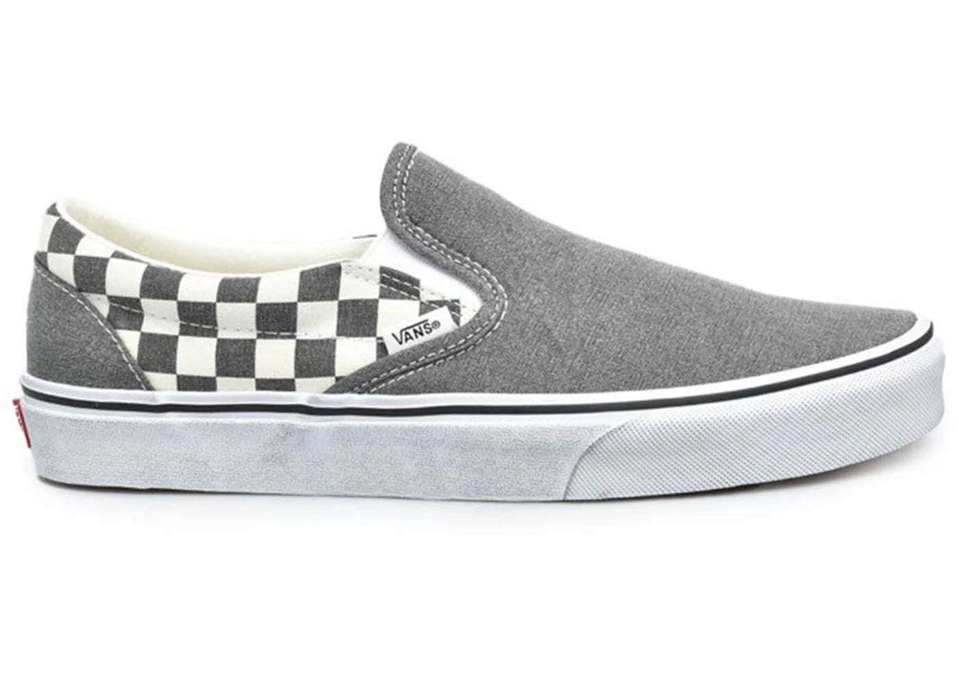Vans Classic Slip-On Washed Asphalt Checkerboard