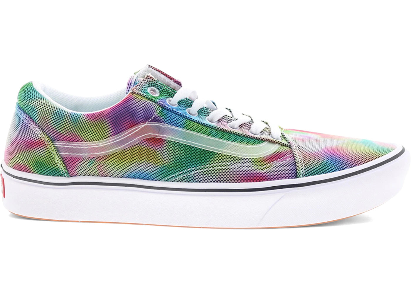Vans ComfyCush Old Skool In Bloom Multi True White