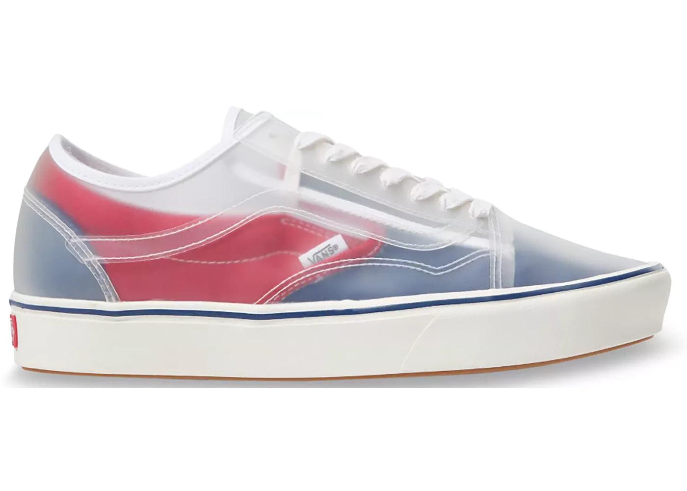 Vans ComfyCush Slip-Skool Canvas Clear