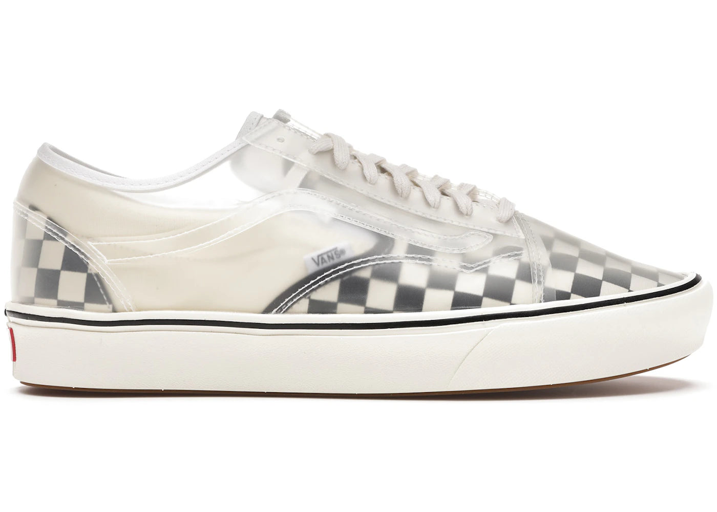 Vans ComfyCush Slip-Skool Checkerboard Clear