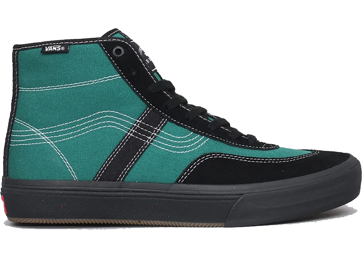 Vans Crockett High Quasi Skateboards Black