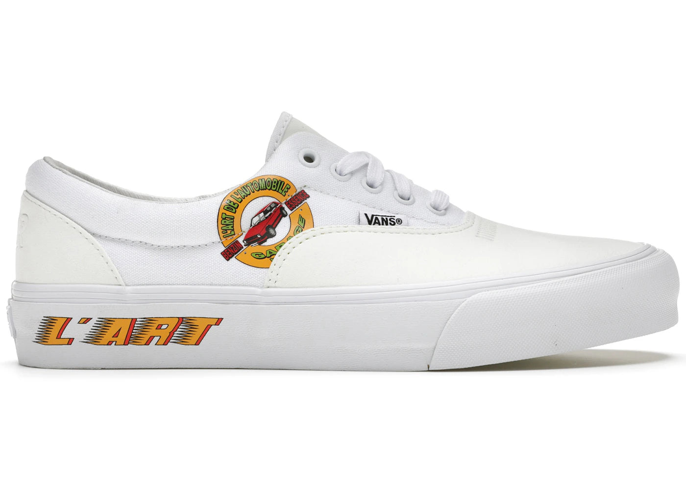 Vans Era Kar L'Art de L'Automobile White