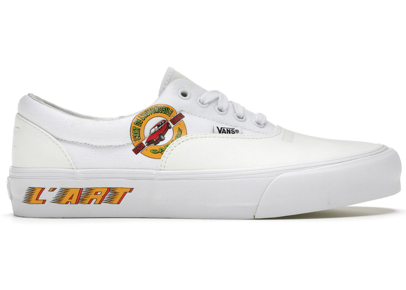 Vans Era VLT L'Art de l'Automobile White