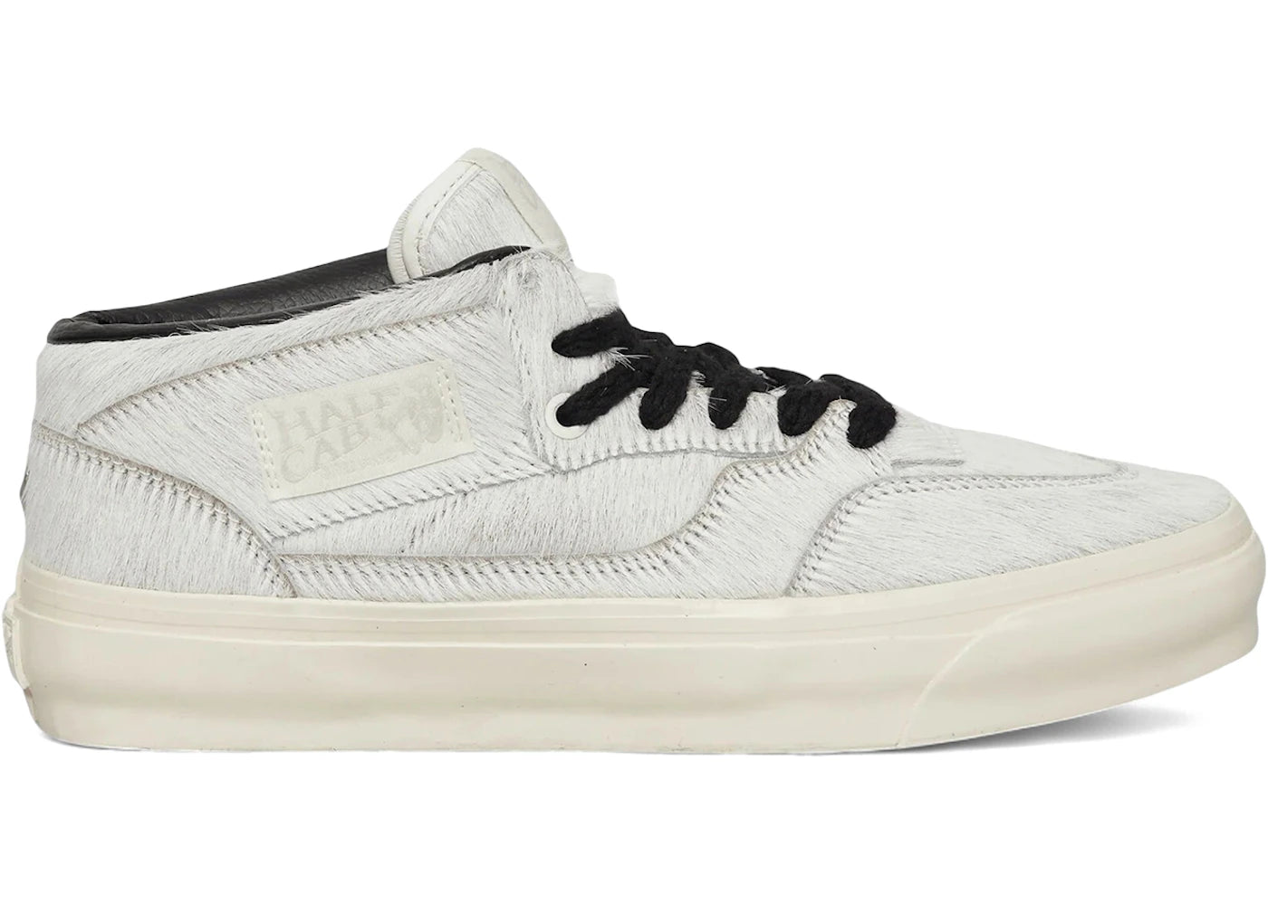 Vans Half Cab 33 LX Life is Unfair Marshmallow Pony Hair
