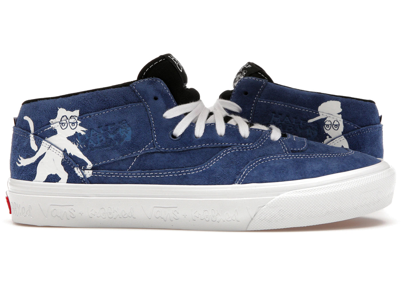 Vans Half Cab Krooked VCU by Natas For Ray Blue