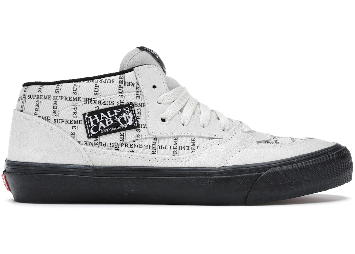 Vans Half Cab Supreme Grid White