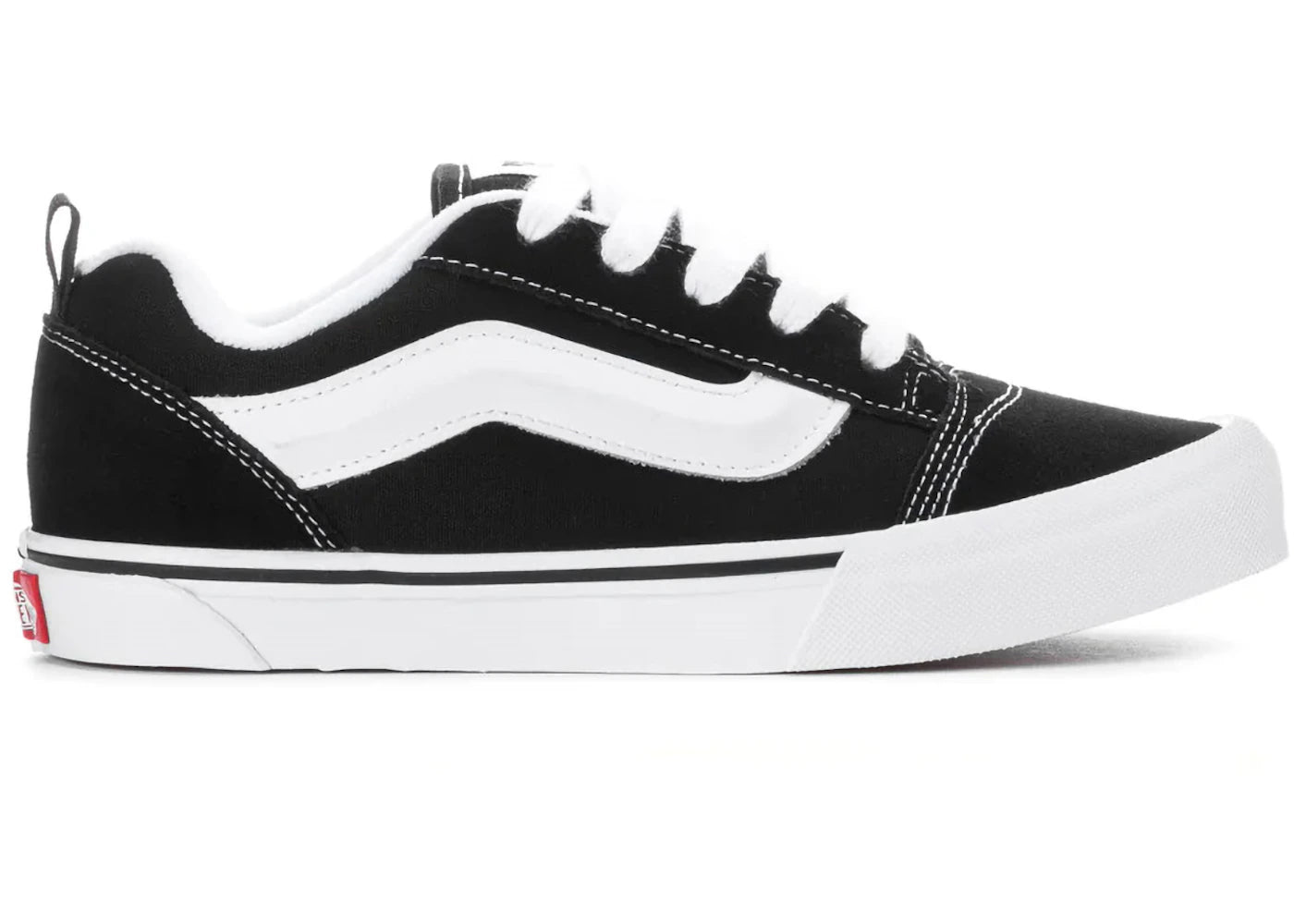 Vans Knu Skool Black True White (Youth)