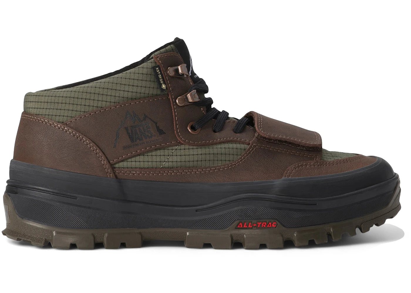 Vans MTE Mountain Mid Gore-Tex Insulated Dark Green Dark Brown