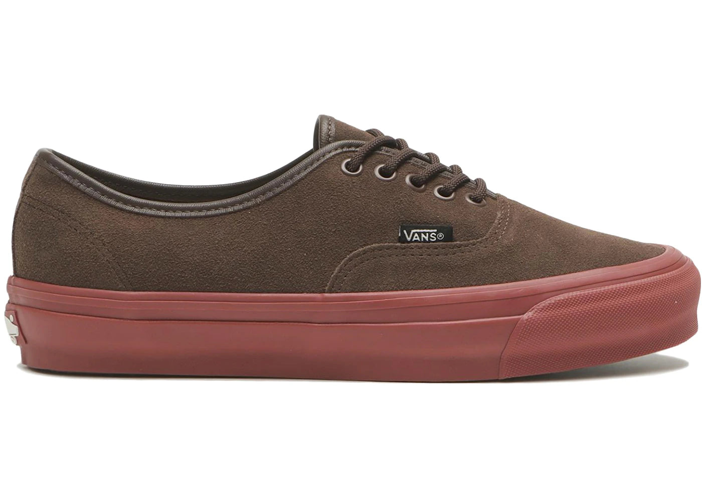 Vans OTW Authentic 44 Siped Vibram Platinum Suede Potting Soil Red Ochre
