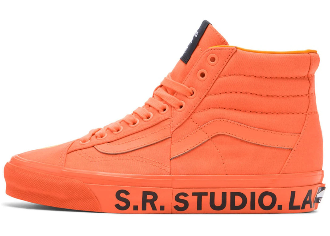 Vans OTW Sk8-Hi Clash the Wall SR. Studio LA. CA Orange