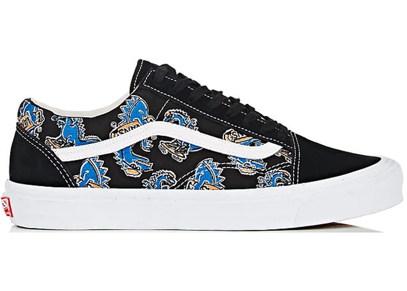 Vans Old Skool Barneys Vanosaur Black