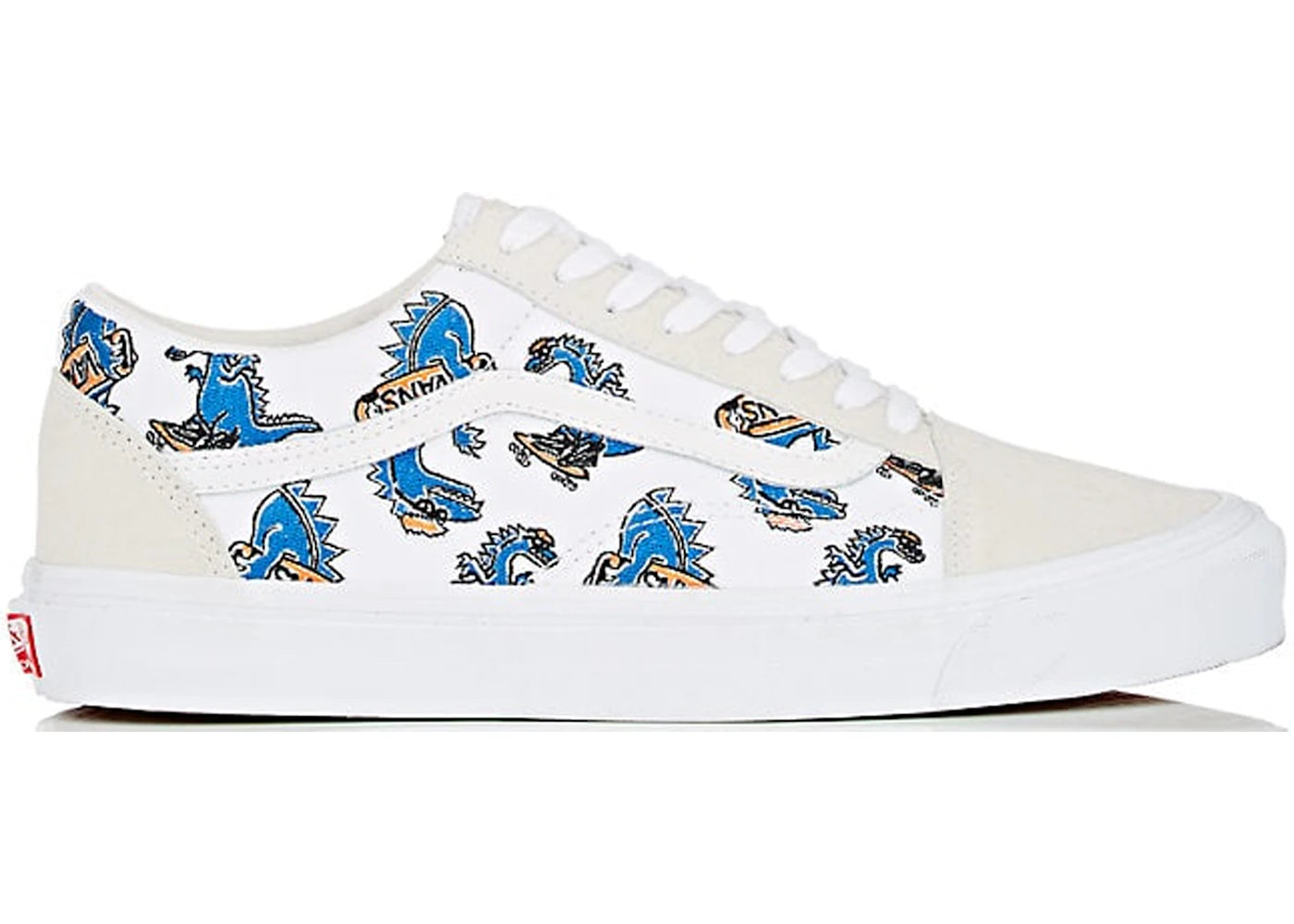 Vans Old Skool Barneys Vanosaur White