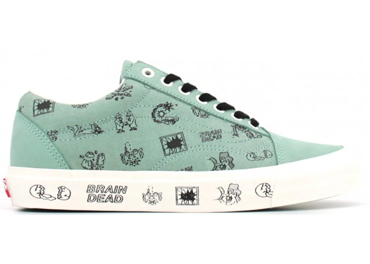 Vans Old Skool Brain Dead Green