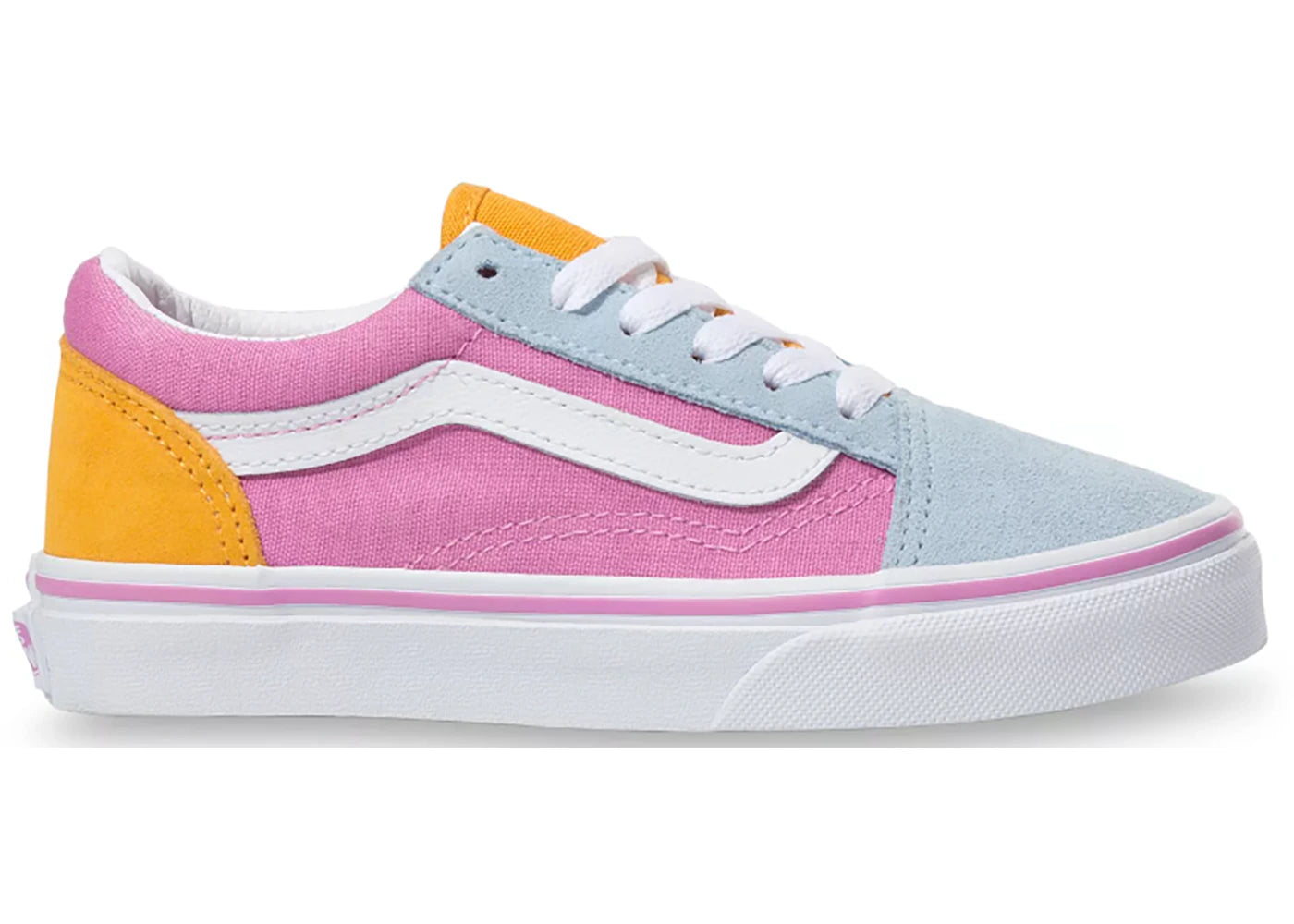 Vans Old Skool Color Block Fuchsia Pink (PS)