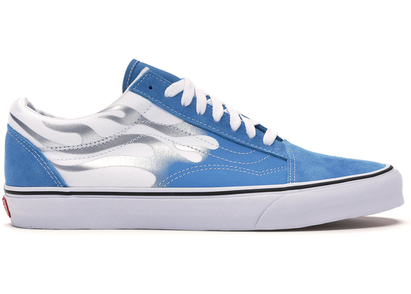 Vans Old Skool Flame Mediterranian Blue