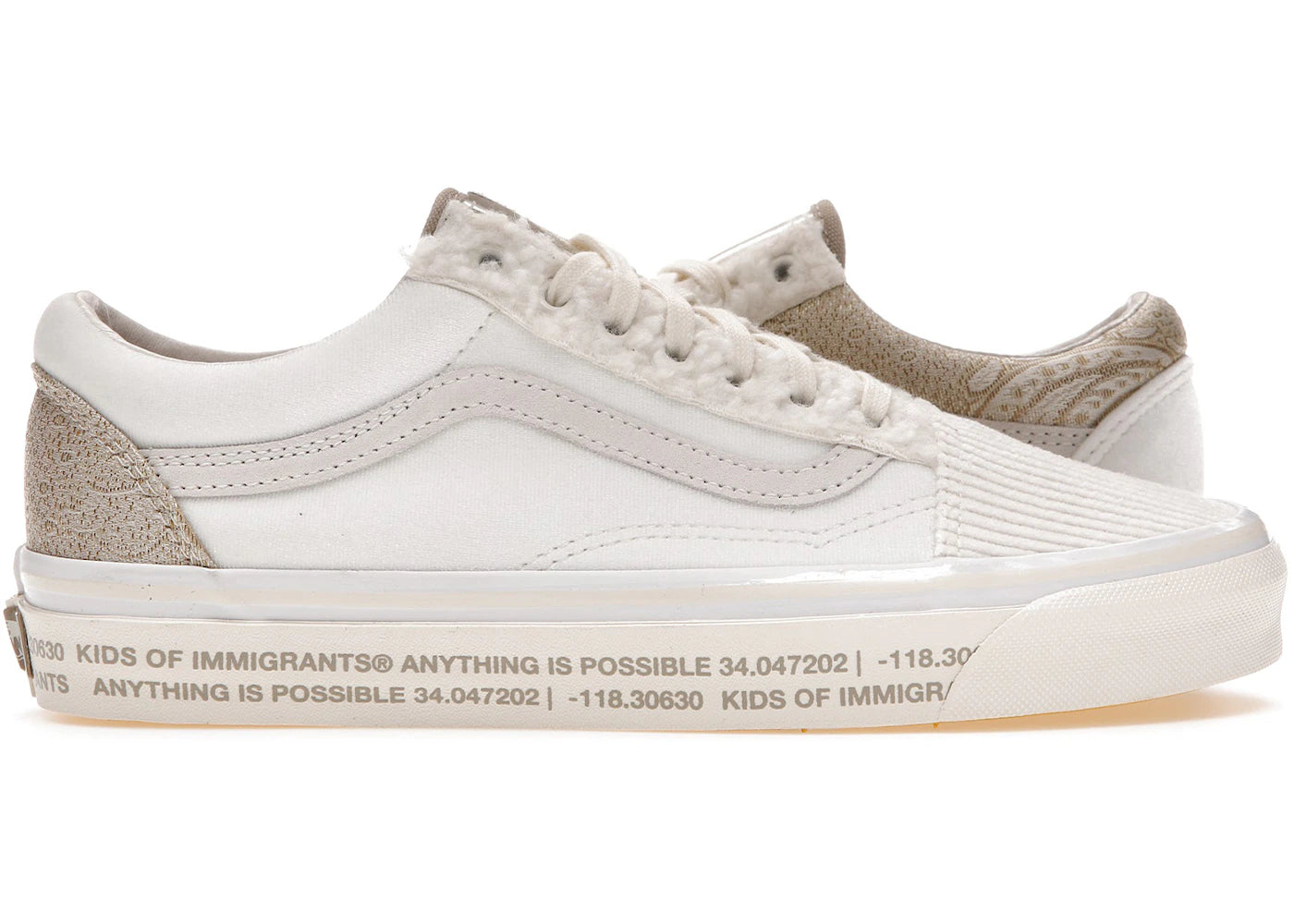 Vans Old Skool 36 DX Kids of Immigrants Anything is Possible