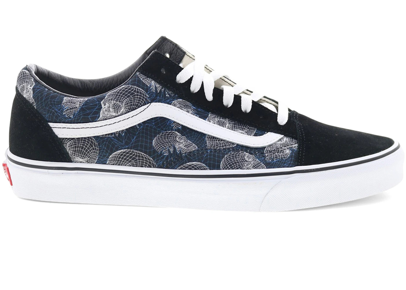 Vans Old Skool Wireframe Skulls
