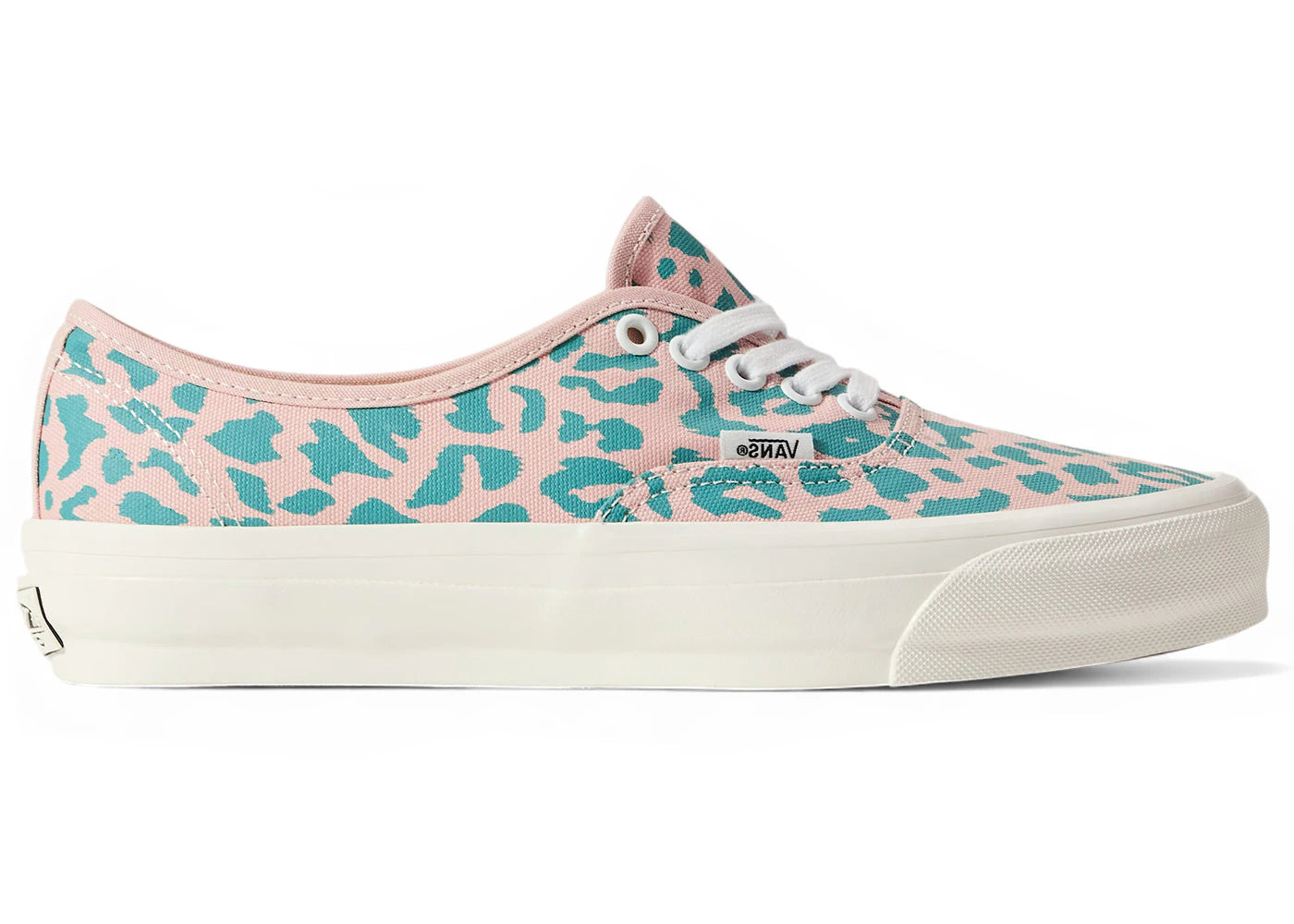 Vans Premium Authentic Cheetah Sepia Rose Pink Blue