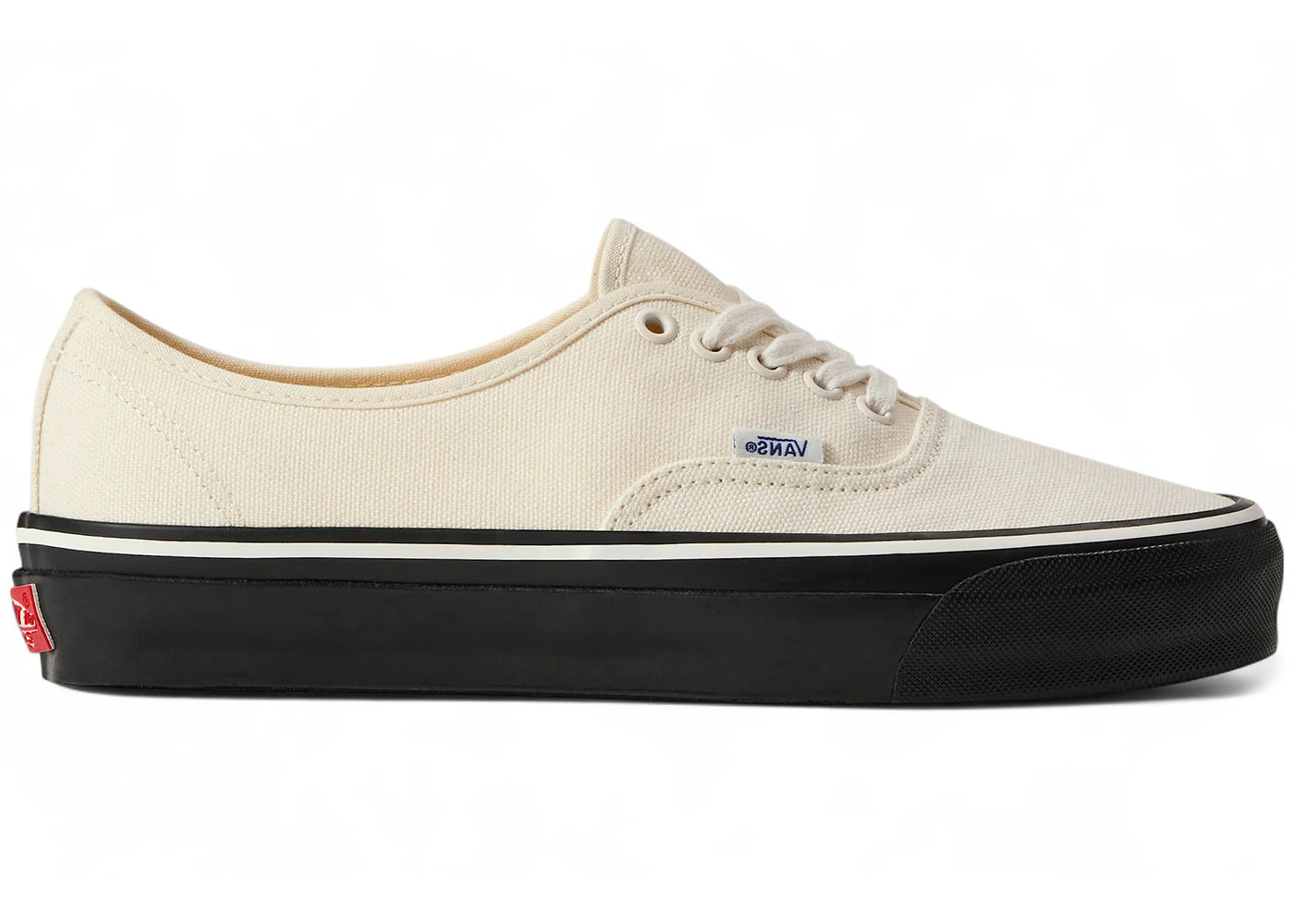 Vans Premium Authentic White Black Midsole