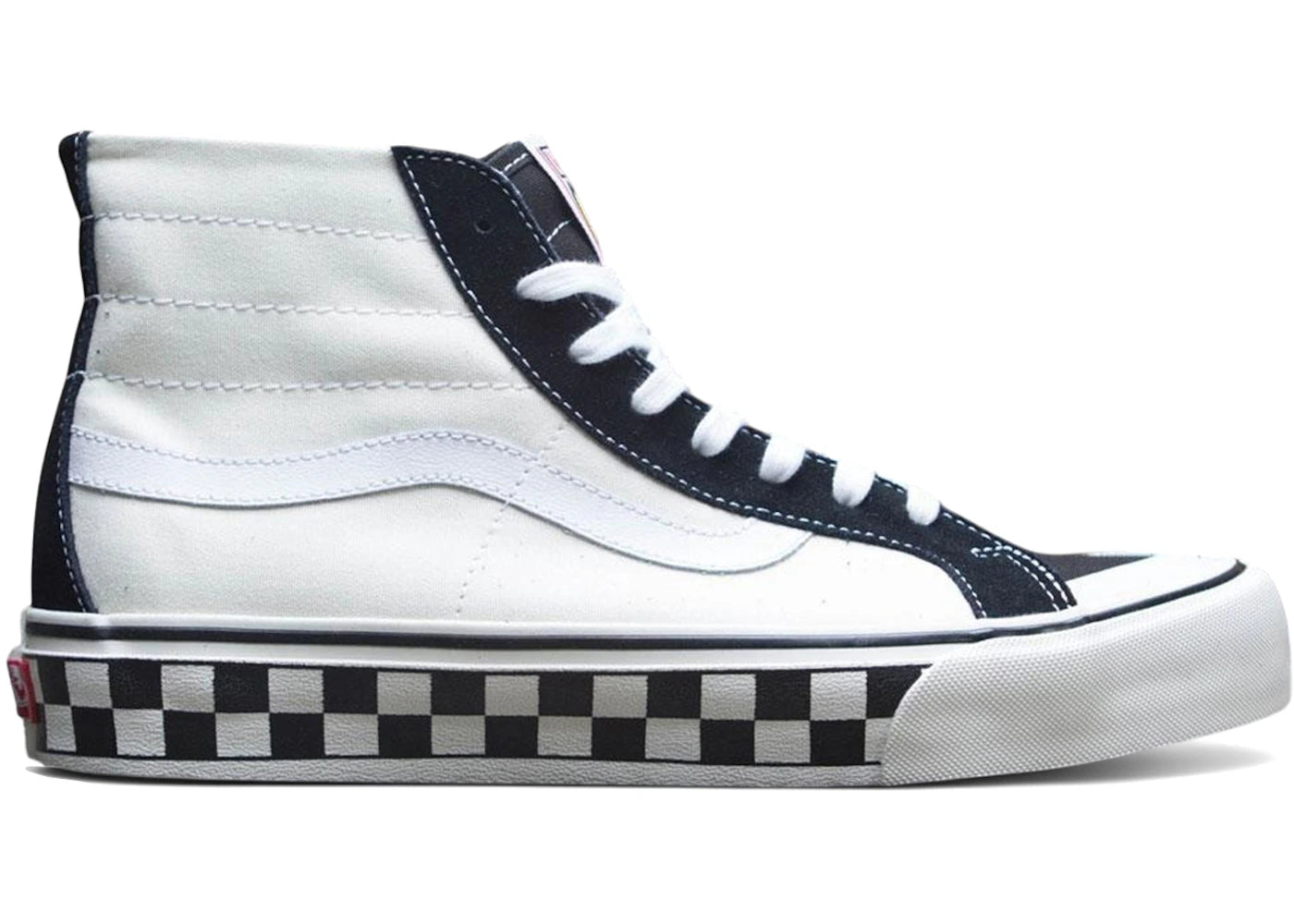 Vans Sk8-Hi 138 Decon SF Black White Checkerboard