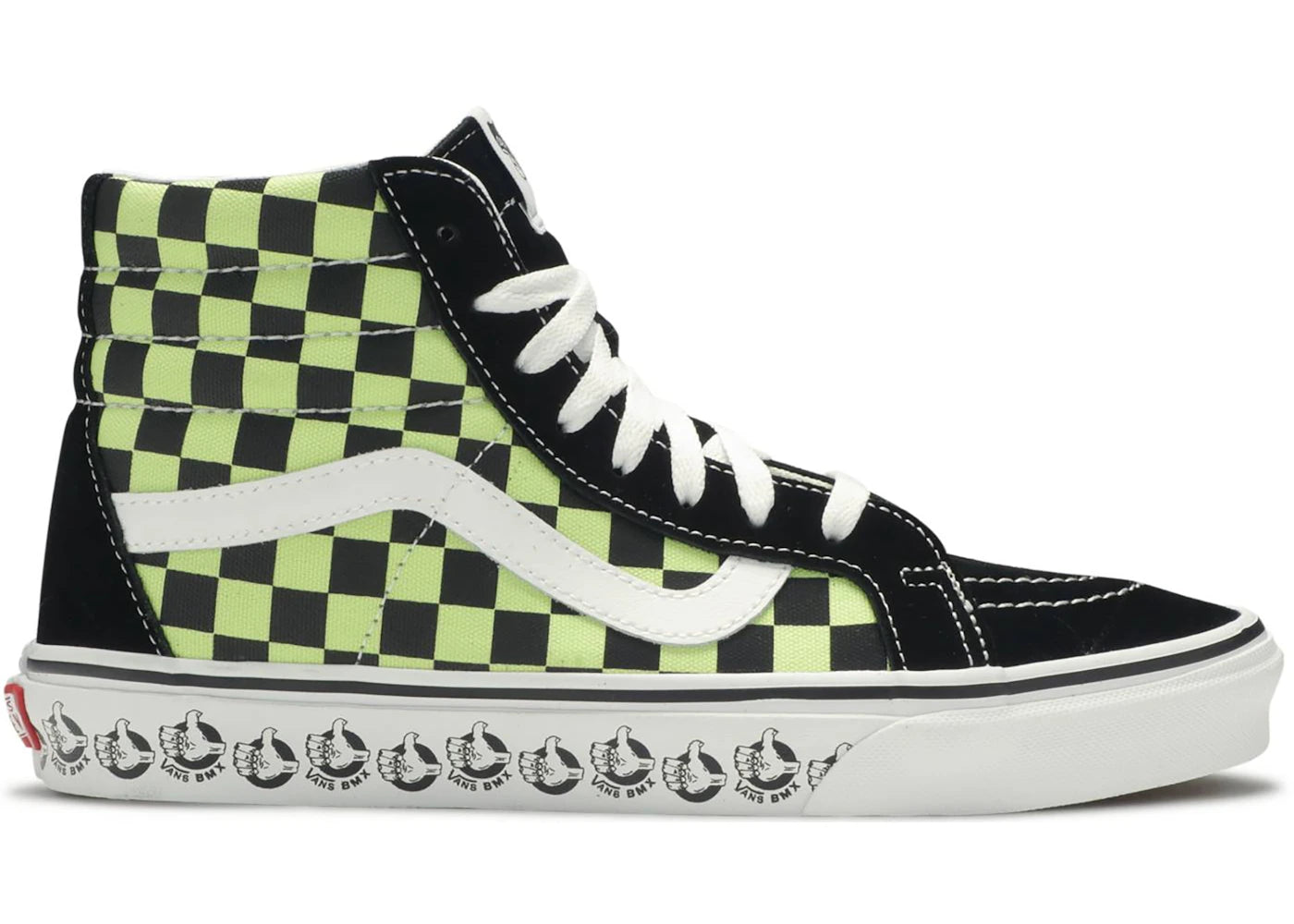 Vans Sk8-Hi BMX Black Sharp Green