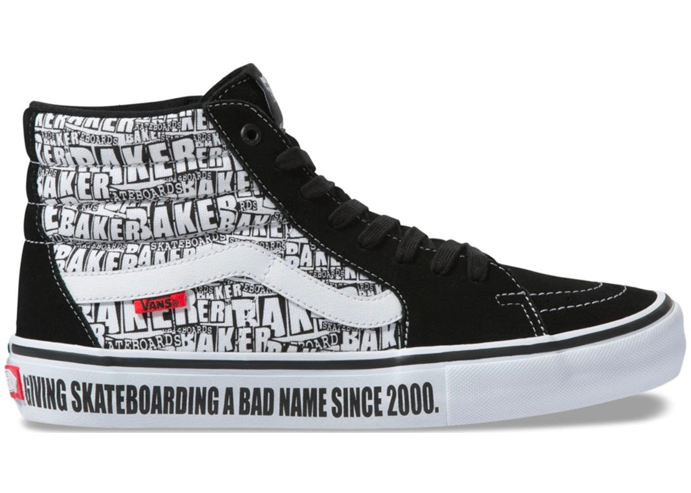 Vans Sk8-Hi Baker Skateboards