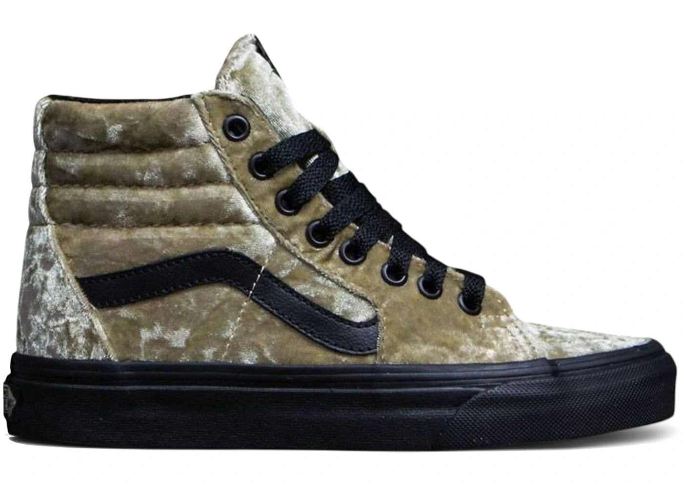 Vans Sk8-Hi Brown Tan Velvet (Women's)