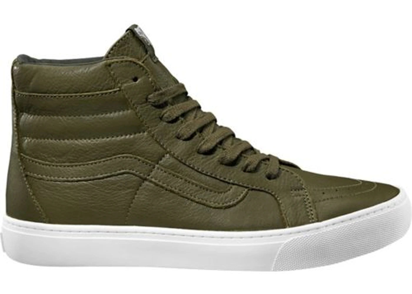 Vans Sk8-Hi Cup Leather Green