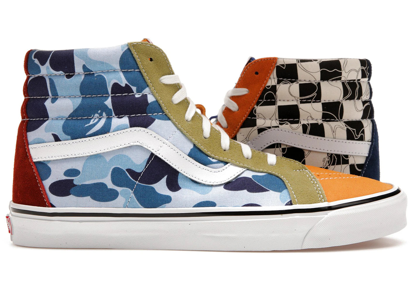 Vans Sk8-Hi DX Bape Multi Camo