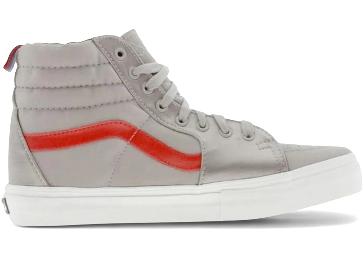 Vans Sk8-Hi LX HUF Satin Silver High Risk Red