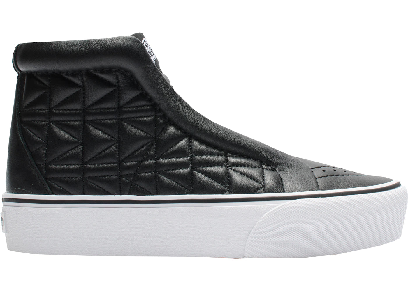 Vans Sk8-Hi Laceless Platform Karl Lagerfeld Quilt