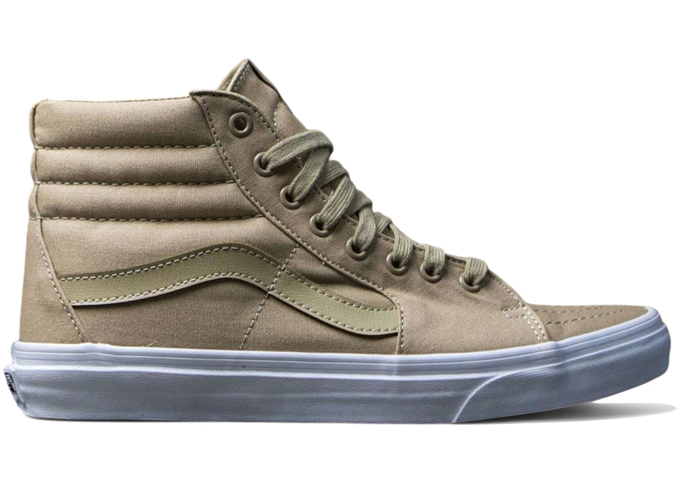 Vans Sk8-Hi Mono Canvas Khaki Brown