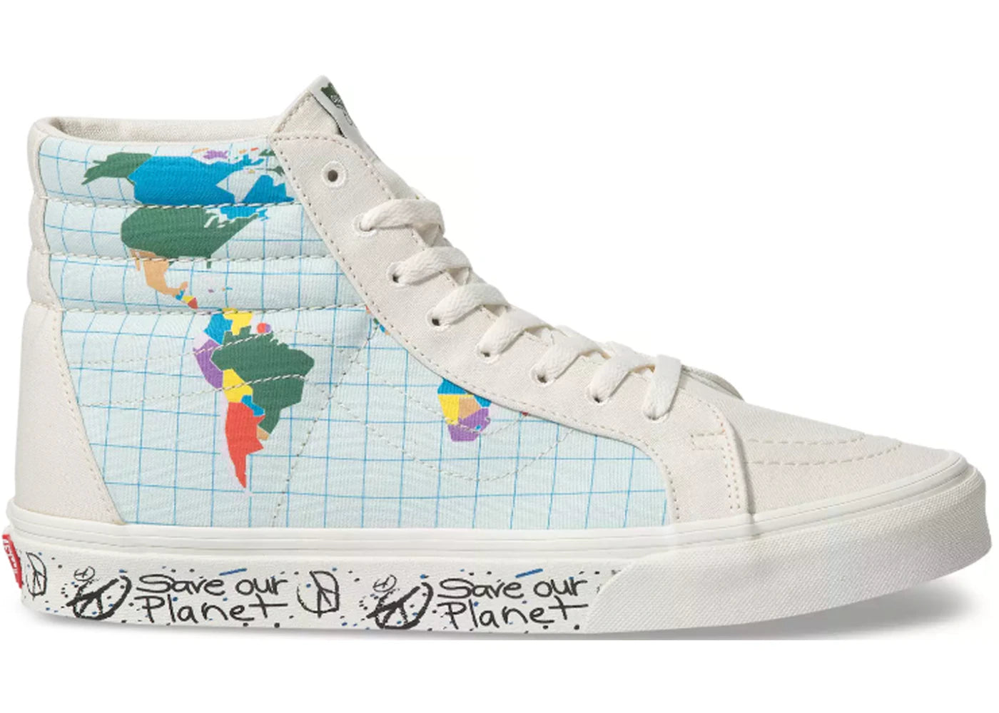 Vans Sk8-Hi Re-Issue Save Our Planet Multi