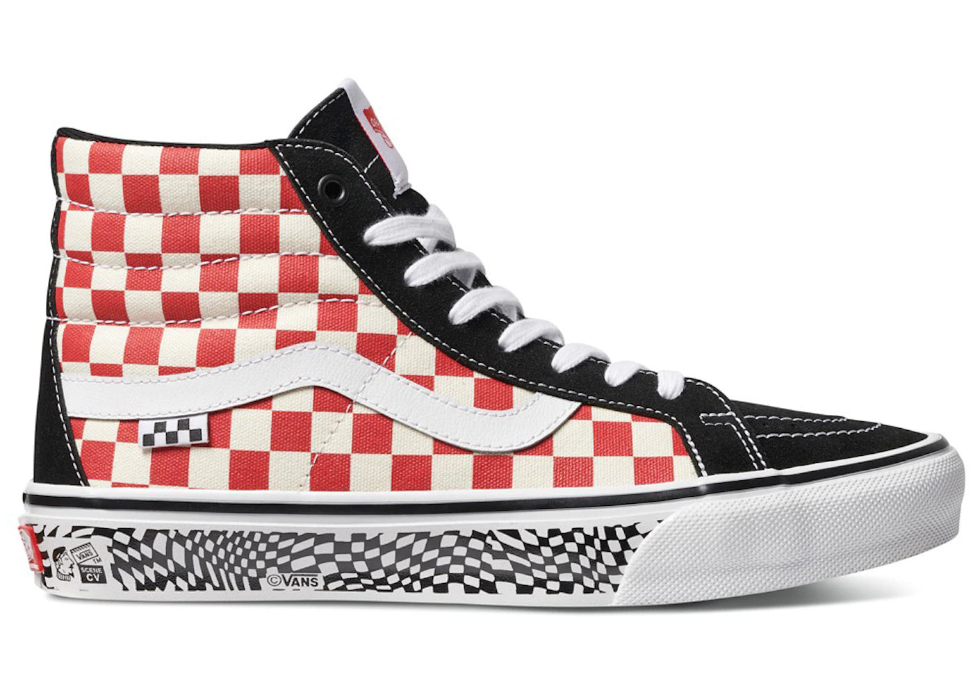 Vans Sk8-Hi Reissue Grosso Forever Checkerboard