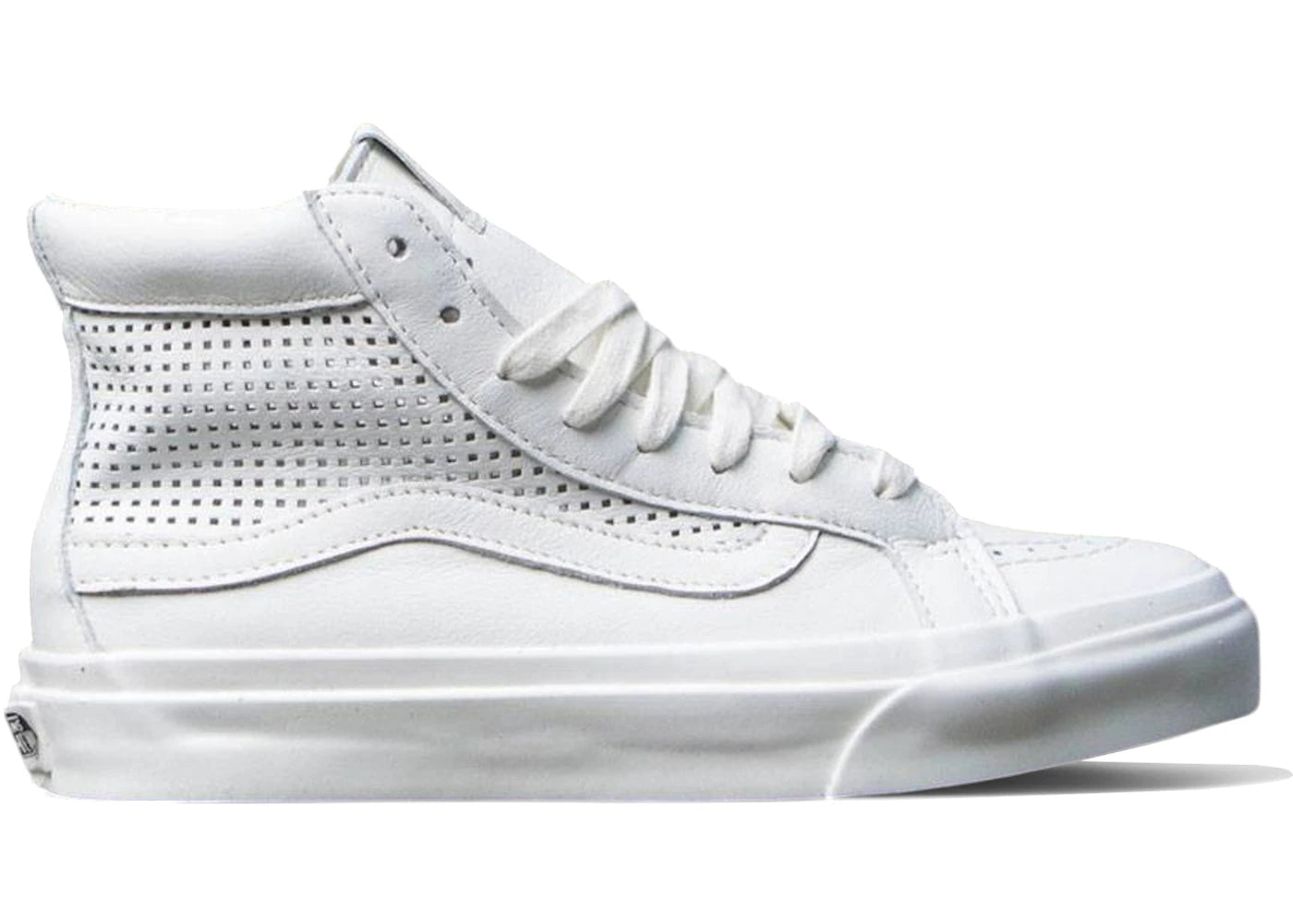 Vans Sk8-Hi Slim Cutout DX Square White (Women's)