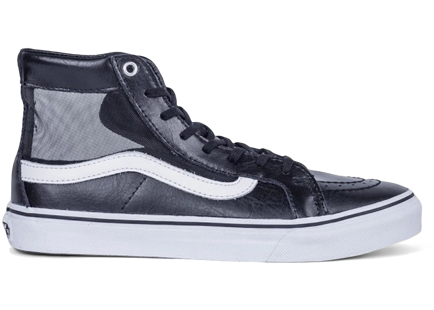 Vans Sk8-Hi Slim Cutout Mesh Black White (Women's)