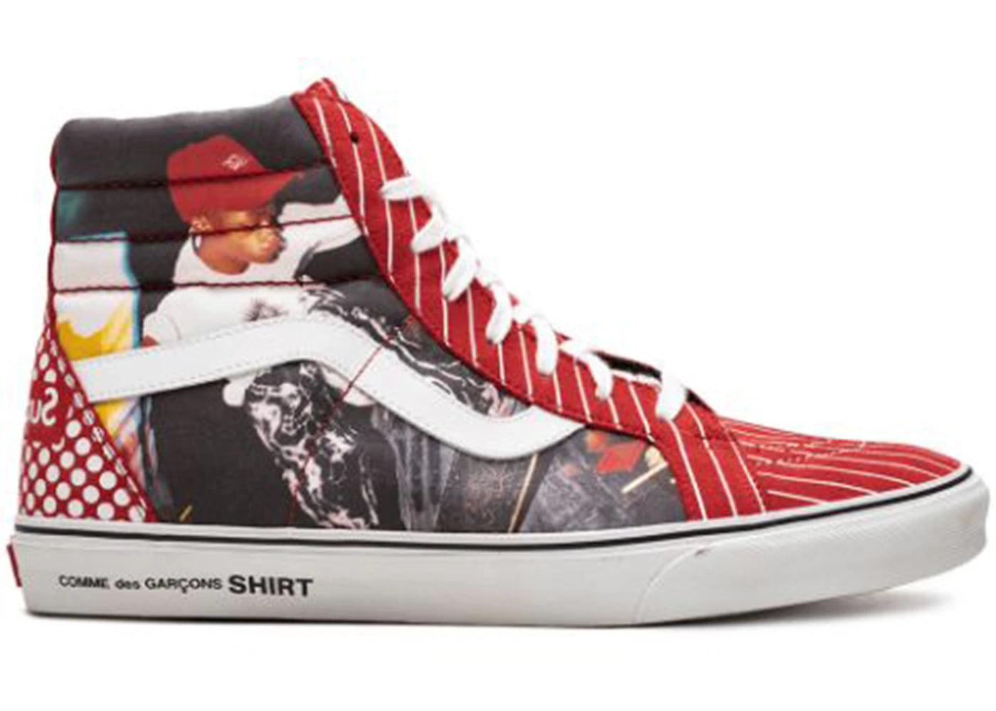 Vans Sk8-Hi Supreme x CDG Harold Hunter (Red)