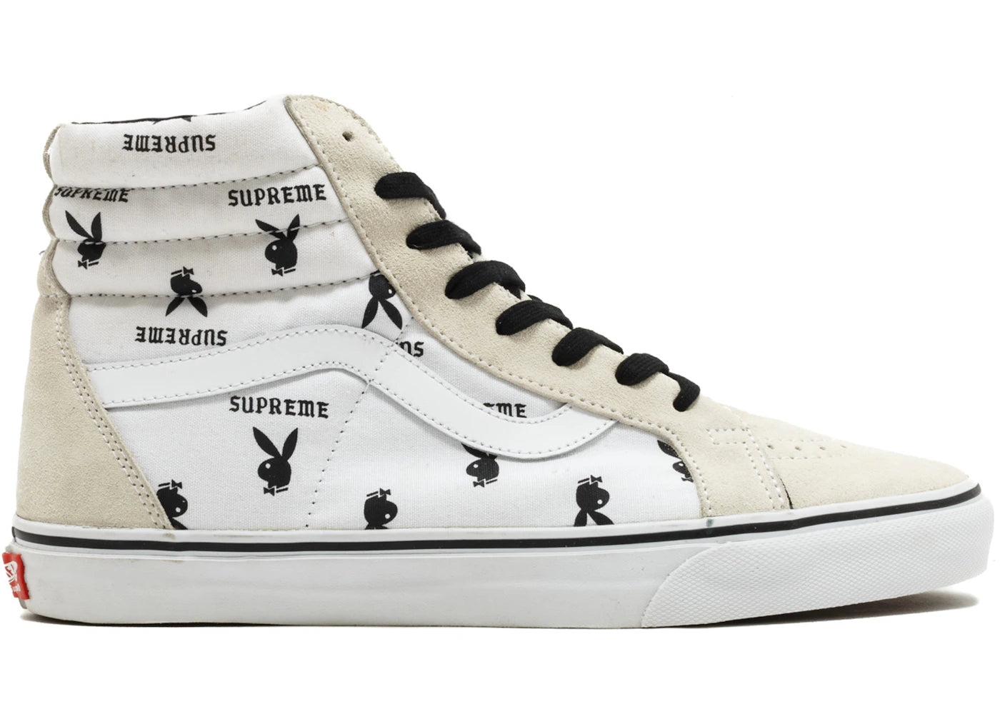 Vans Sk8-Hi Supreme x Playboy White