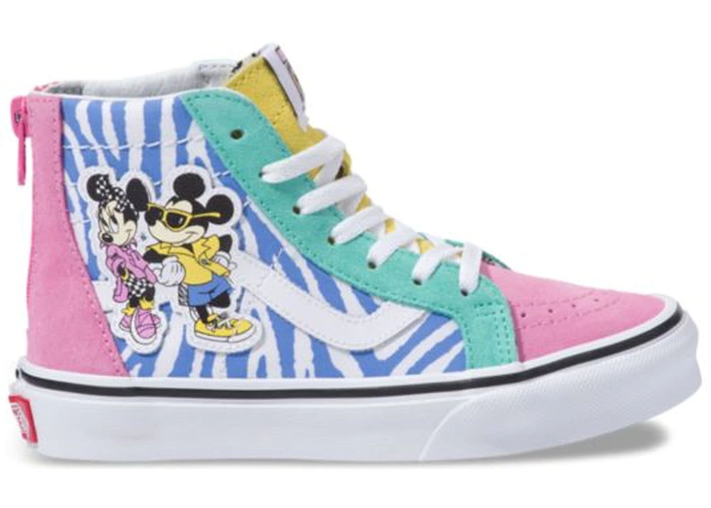 Vans Sk8-Hi Zip Disney 80s Mickey (PS)