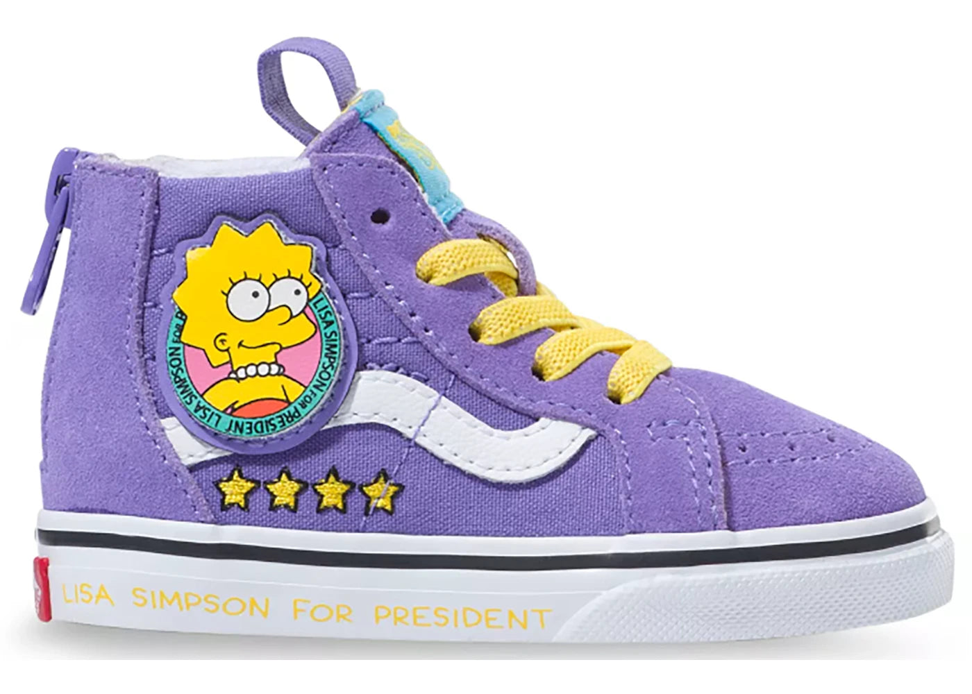 Vans Sk8-Hi Zip The Simpsons Lisa (TD)