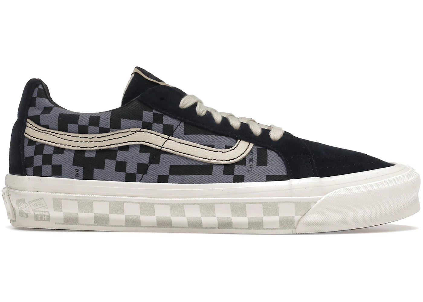Vans Sk8-Lo Re-Issue Taka Hayashi QR Checkerboard Blue