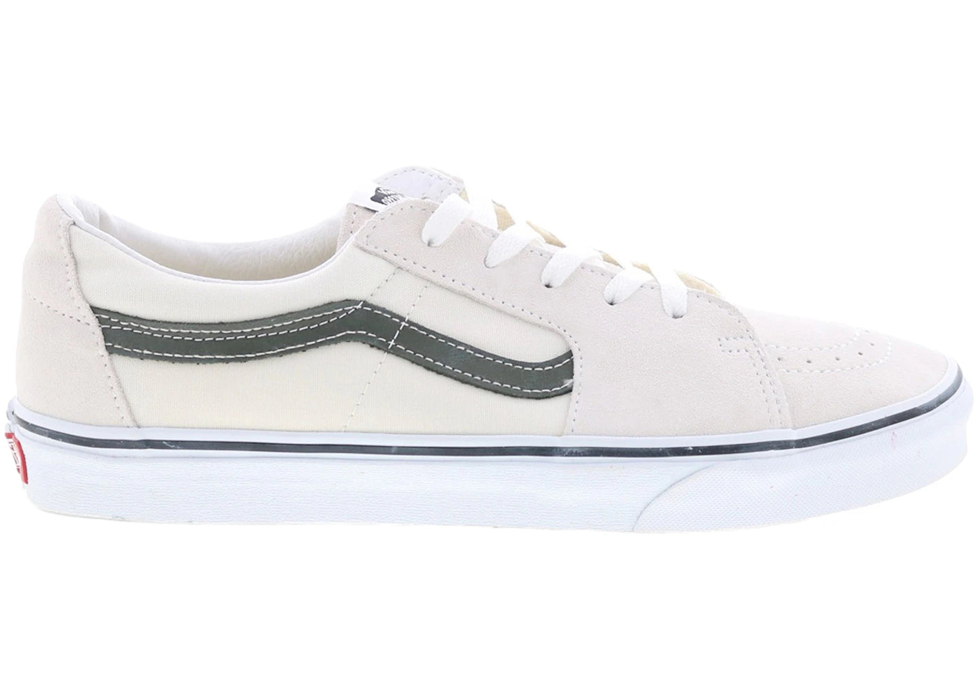 Vans Sk8-Low Utility Pop Blanc de Blanc Khaki