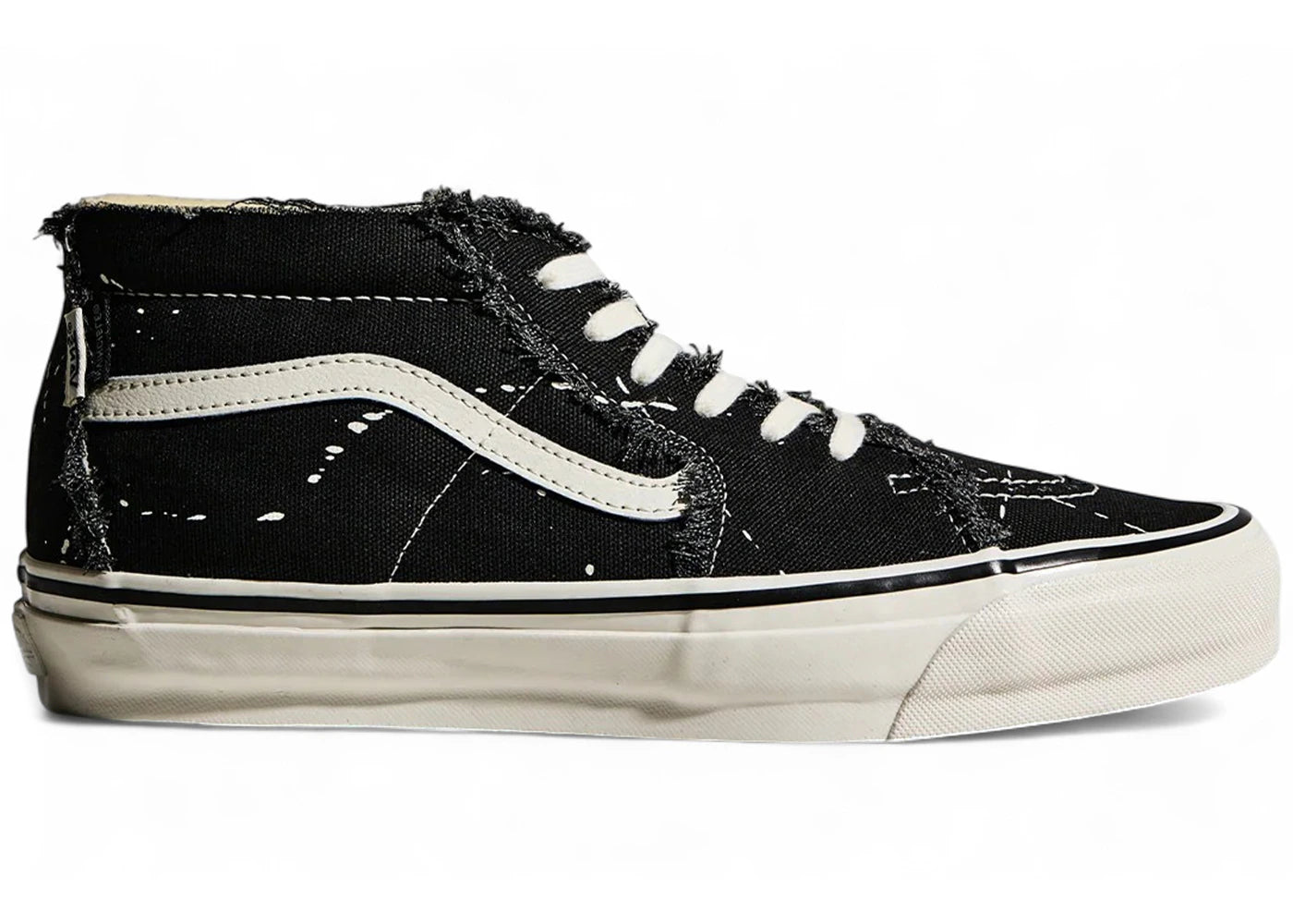 Vans Sk8-Mid LX INVINCIBLE Off the Rhyme Frayed Black