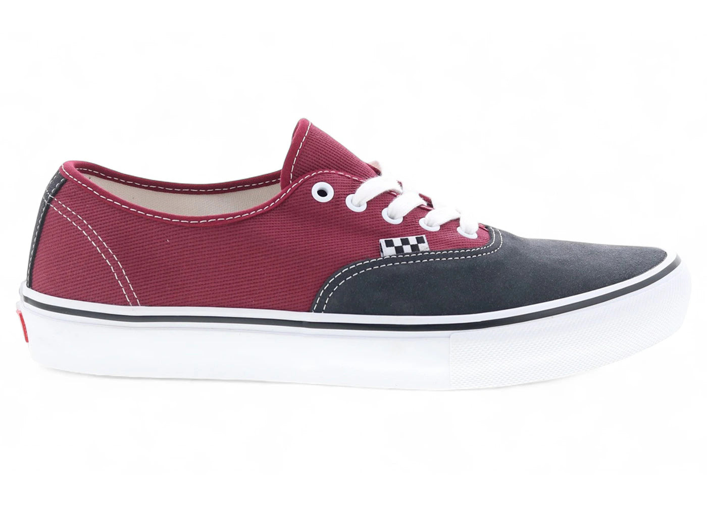Vans Skate Authentic Black Burgundy